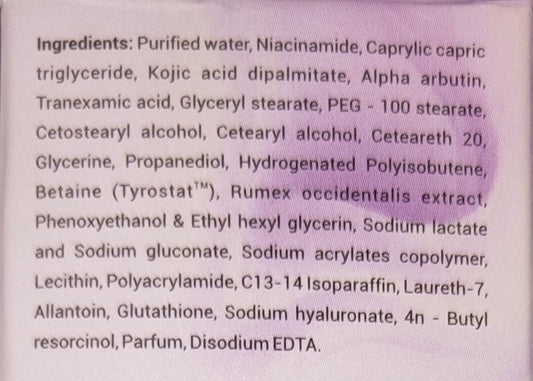 GYW Face Brightening cream